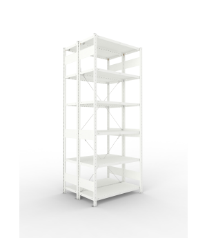 Fachbodenregal Grundregal 2500×1000×400 mm, 230 kg Fachlast 