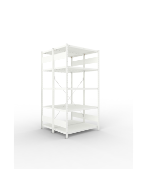 Fachbodenregal Grundregal 2000×1000×500 mm, 230 kg Fachlast 