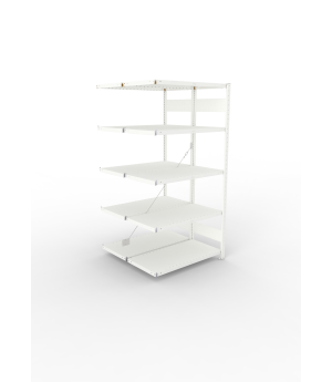 Fachbodenregal Anbauregal 2000×1000×500 mm, 230 kg Fachlast 
