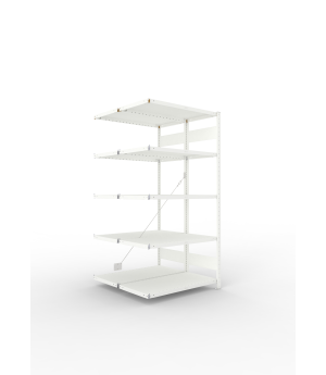 Fachbodenregal Anbauregal 2000×1000×500 mm, 230 kg Fachlast 