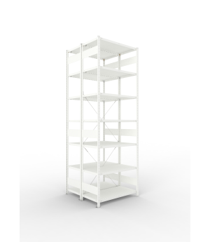 Fachbodenregal Grundregal 3000×1000×500 mm, 230 kg Fachlast 