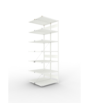 Fachbodenregal Anbauregal 3000×1000×500 mm, 230 kg Fachlast 
