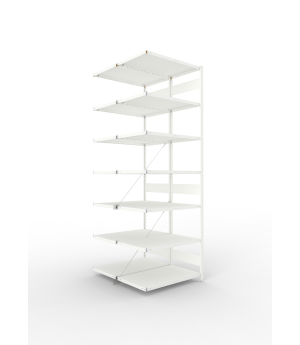 Fachbodenregal Anbauregal 3000×1000×600 mm, 230 kg Fachlast 