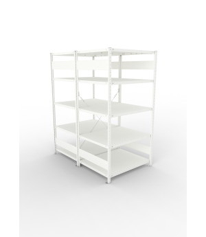 Fachbodenregal Grundregal 2000×1000×800 mm, 230 kg Fachlast 