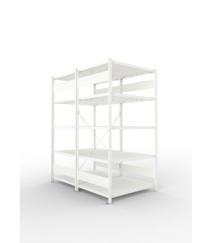 Fachbodenregal Grundregal 2000×1000×800 mm, 230 kg Fachlast 