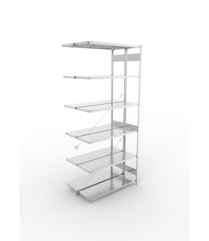 Fachbodenregal Anbauregal 3000×1300×400 mm, 230 kg Fachlast 