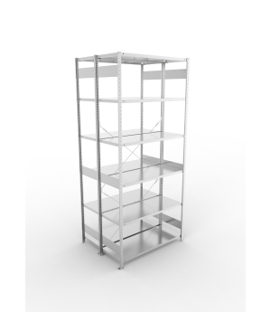 Fachbodenregal Grundregal 3000×1300×500 mm, 230 kg Fachlast 
