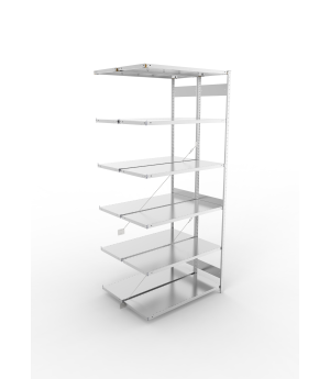 Fachbodenregal Anbauregal 3000×1300×500 mm, 230 kg Fachlast 