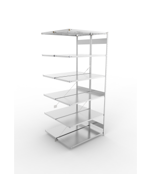 Fachbodenregal Anbauregal 3000×1300×600 mm, 230 kg Fachlast 