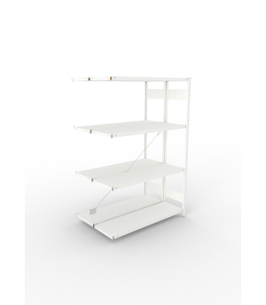Fachbodenregal Anbauregal 2000×1300×400 mm, 230 kg Fachlast 