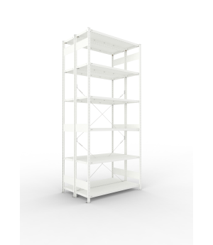 Fachbodenregal Grundregal 3000×1300×400 mm, 230 kg Fachlast 