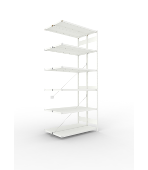 Fachbodenregal Anbauregal 3000×1300×400 mm, 230 kg Fachlast 