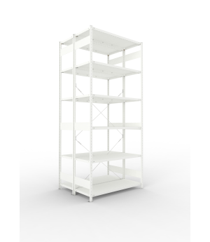 Fachbodenregal Grundregal 3000×1300×500 mm, 230 kg Fachlast 