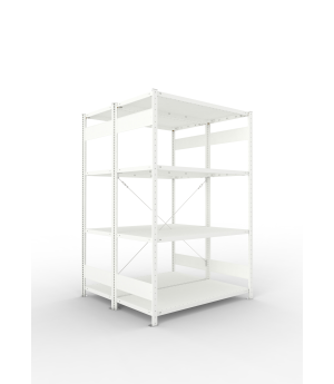 Fachbodenregal Grundregal 2000×1300×600 mm, 230 kg Fachlast 