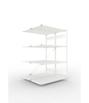 Fachbodenregal Anbauregal 2000×1300×600 mm, 230 kg Fachlast 