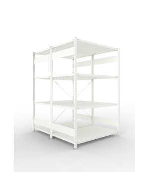 Fachbodenregal Grundregal 2000×1300×800 mm, 230 kg Fachlast 