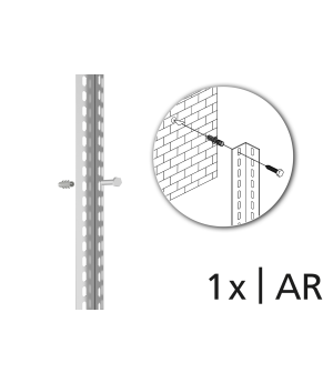 Wandbefestigungsset Anbauregal FIX – META