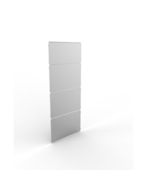 Vollblech-Rückwand CLIP/Geschossplanung 2500 x 1000 mm verzi