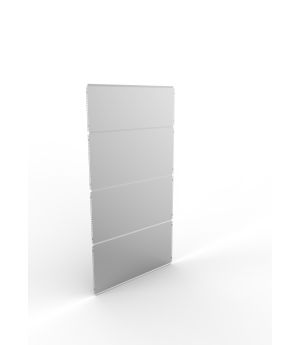 Vollblech-Rückwand CLIP 2500 x 1300 mm verzinkt – META