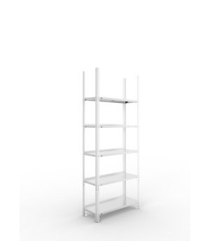 Büroregal Grundregal 1850×750×300 mm, 45 Ordner – META