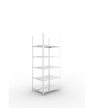 Büroregal Grundregal 1850×750×600 mm, 90 Ordner – META