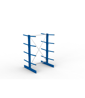 Kragarmregal MULTISTRONG L Grundregal 2000×1300×500 mm, 175 