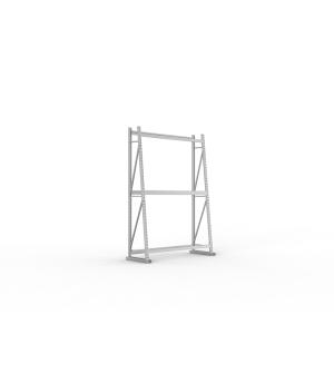 Weitspannregal Grundregal 2200×1400×500 mm, 50 kg Fachlast –