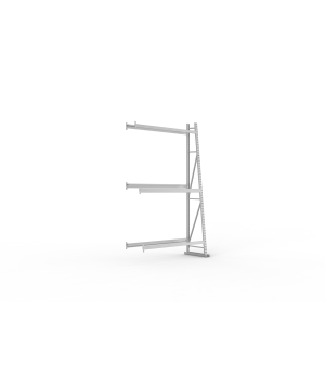 Weitspannregal Anbauregal 2500×1400×500 mm, 50 kg Fachlast –