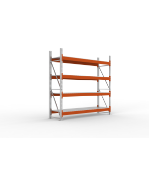 Großfachregal Grundregal 2700×2700×800 mm, 2.400 kg Fachlast