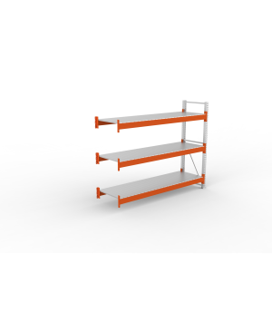 Palettenregal Anbauregal 2200×2700×800 mm, 2.400 kg Fachlast