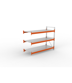 Palettenregal Anbauregal 2200×2700×1100 mm, 2.400 kg Fachlas