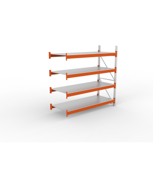 Palettenregal Anbauregal 2700×2700×1100 mm, 2.400 kg Fachlas