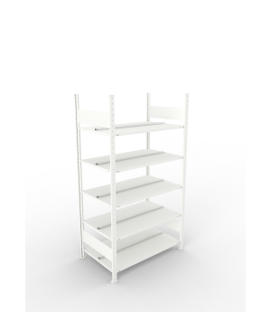 Büroregal Grundregal 1850×1000×600 mm, 120 Ordner – META