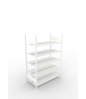 Büroregal Grundregal 1850×1250×600 mm, 150 Ordner – META