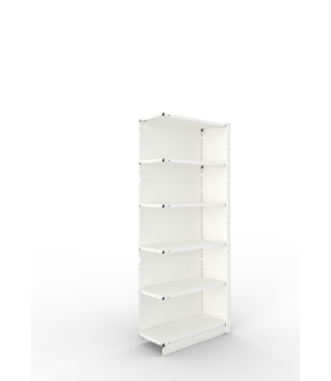 Büroregal Anbauregal 1850×750×300 mm, 45 Ordner – META