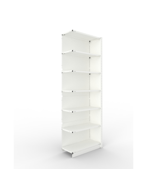 Büroregal Anbauregal 2200×750×300 mm, 54 Ordner – META