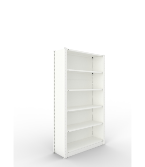 Büroregal Grundregal 1850×1000×300 mm, 60 Ordner – META