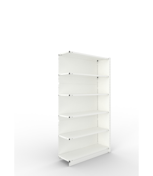 Büroregal Anbauregal 1850×1000×300 mm, 60 Ordner – META
