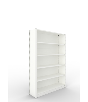 Büroregal Grundregal 1850×1250×300 mm, 75 Ordner – META