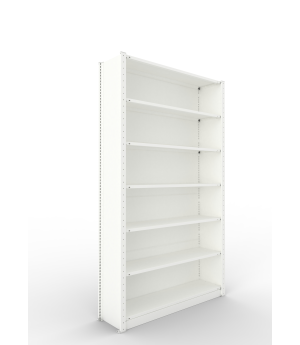 Büroregal Grundregal 2200×1250×300 mm, 90 Ordner – META