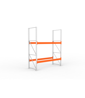 Gefahrstoffregal Grundregal 3300×2700×1100 mm, 3.510 kg Fach