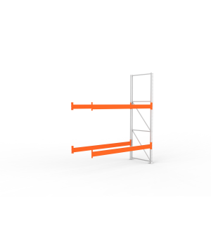 Gefahrstoffregal Anbauregal 3300×2700×1100 mm, 3.510 kg Fach