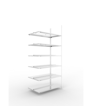 Büroregal Anbauregal 2200×1000×600 mm, 144 Ordner – META