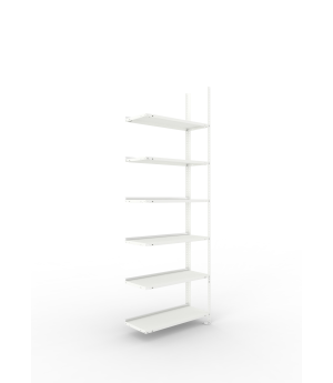 Büroregal Anbauregal 2200×750×300 mm, 54 Ordner – META