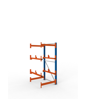Kabeltrommelregal Anbauregal 2200×900×1100 mm, 1.000 kg Fach