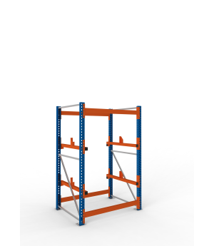 Kabeltrommelregal Grundregal 2200×1300×1100 mm, 1.000 kg Fac