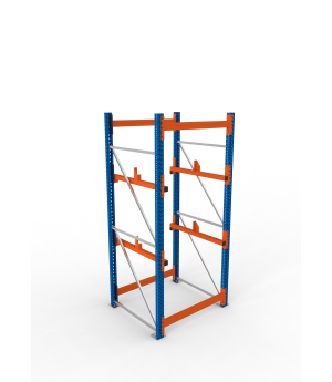 Kabeltrommelregal Grundregal 2700×1100×1100 mm, 1.000 kg Fac