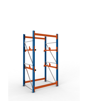Kabeltrommelregal Grundregal 2700×1300×1100 mm, 1.000 kg Fac
