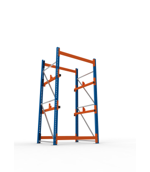 Kabeltrommelregal Grundregal 2700×1300×1100 mm, 1.000 kg Fac