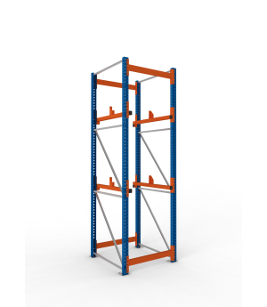 Kabeltrommelregal Grundregal 3300×900×1100 mm, 1.000 kg Fach